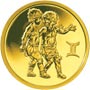 Золотые юбилейные монеты России Близнецы 50 рублей Серия: Знаки зодиака 