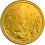 Золотые юбилейные монеты России Близнецы 25 рублей Серия: Знаки зодиака 