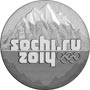 Юбилейные монеты России 25 рублей XXII Олимпийские зимние игры и XI Паралимпийские зимние игры 2014 года в Сочи 