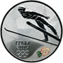 3 рубля 2012 года Прыжки на лыжах с трамплина зимние Олимпийские игры в Сочи 2014