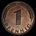 1 PFENNIG (Пфенниг) 1986 года G