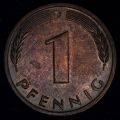 1 PFENNIG (Пфенниг) 1986 года J