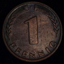Купить 1 PFENNIG (Пфенниг) 1950 года цена