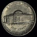 Five cents 1977 5 центов Джефферсон