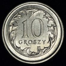 Купить 10 Groszy (Грошей) 2000 года цена стоимость