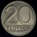 20 Злотых (Zlotych) 1987 года