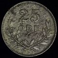 25 ORE (Оре) 1929 года Швеция