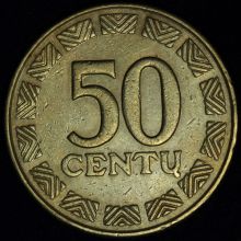 Купить 50 CENTU (центов) 1997 года стоимость