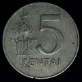 5 CENTAI (центов) 1991 года