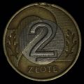 2 Zlote (Злотых) 1994 года