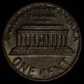 One cent 1981 Линкольн Цент мемориал Линкольна