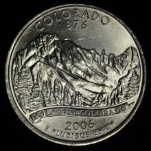 Купить 25 центов квотеры США Штаты Колорадо Colorado цена