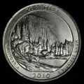 25 центов "Квотеры США Парки" Йосемити Национальный парк Yosemite National Park