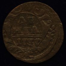 Купить Денга 1737 года цена стоимость монеты